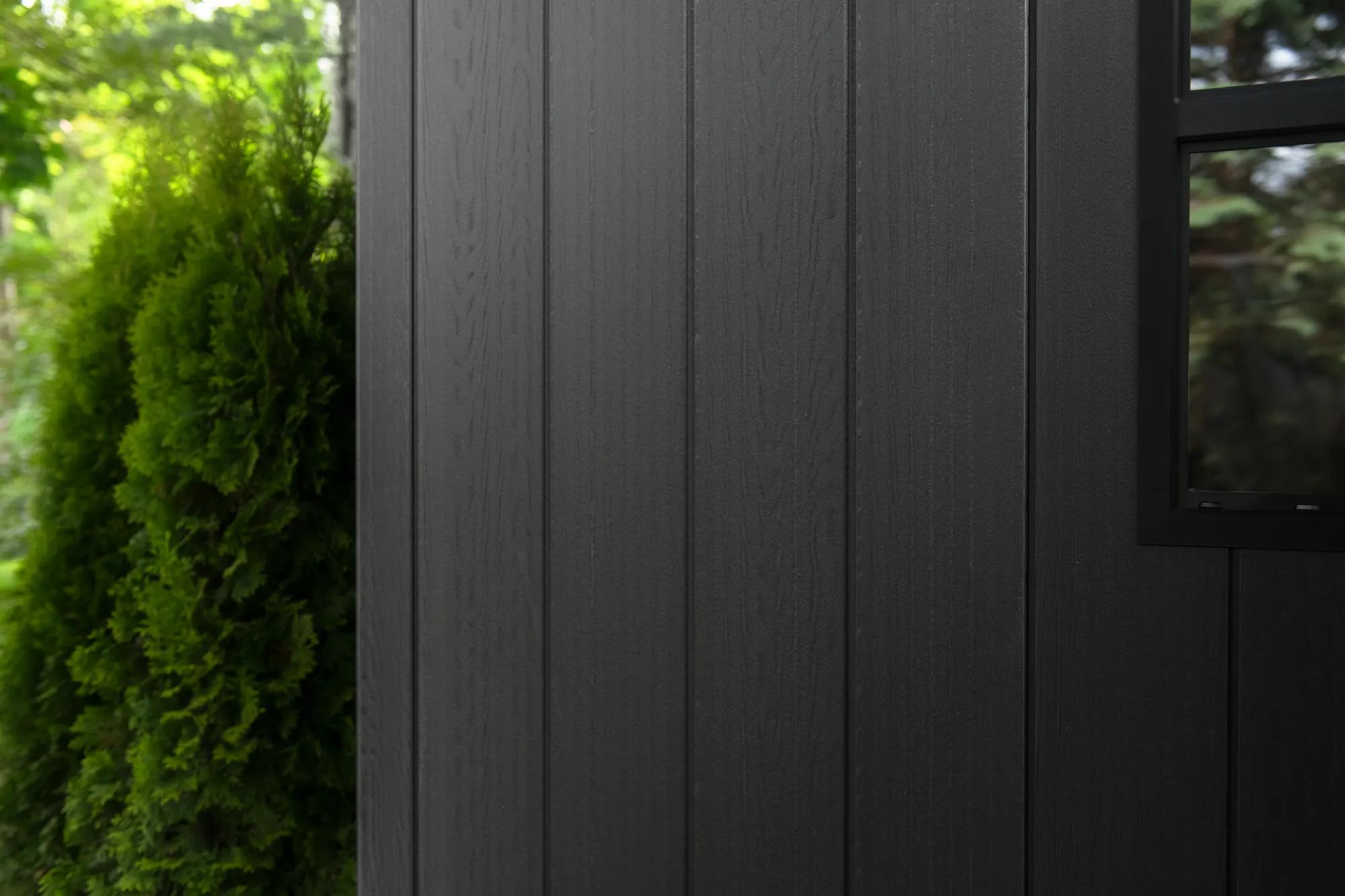 Newton Plus 7.5x15 Gartenhaus - 230x476x246cm - Grau
