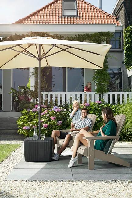 Troy Adirondack Gartenstuhl – 81x80x96,5 cm - Graphit
