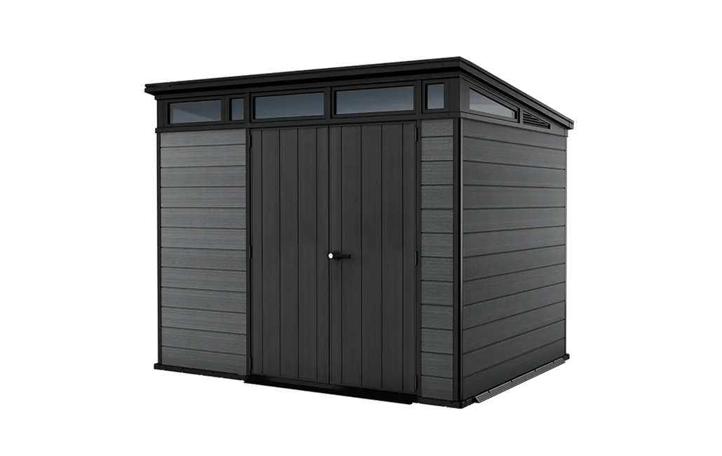 Cortina 9x7 Gartenhaus - 218x279x226 cm  - Grau