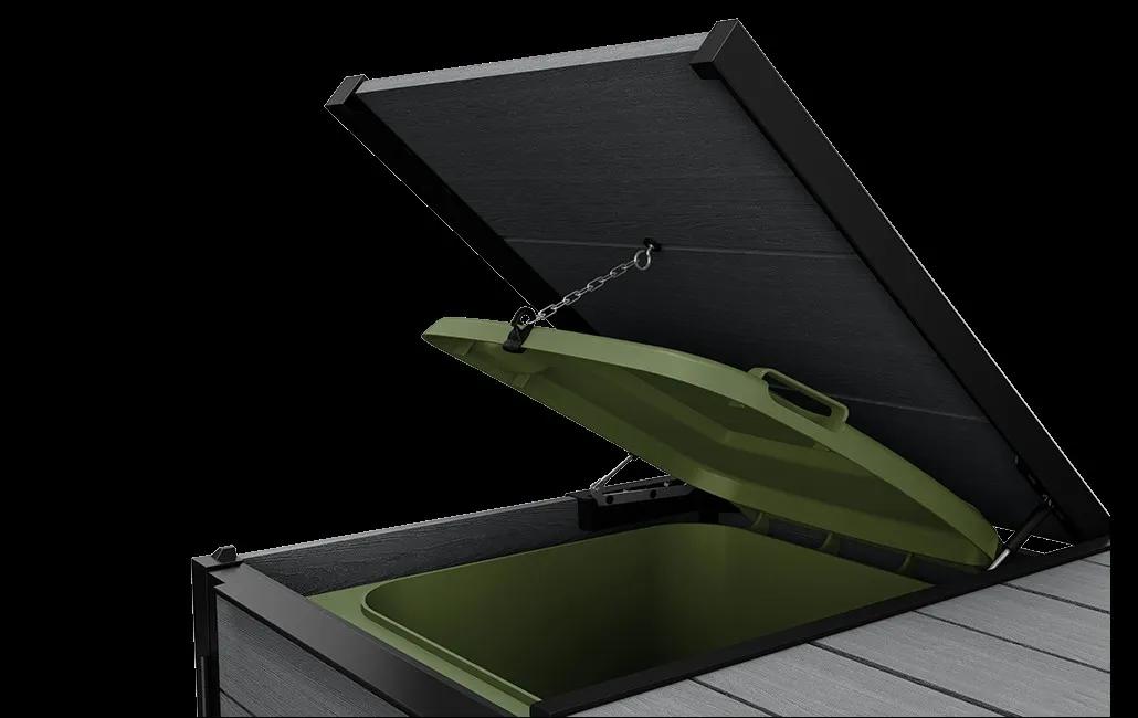 Hide Away 240L Multifunktionsbox  - Grau