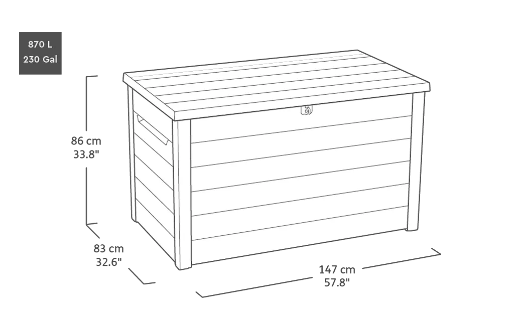 Signature 230L Aufbewahrungsbox -