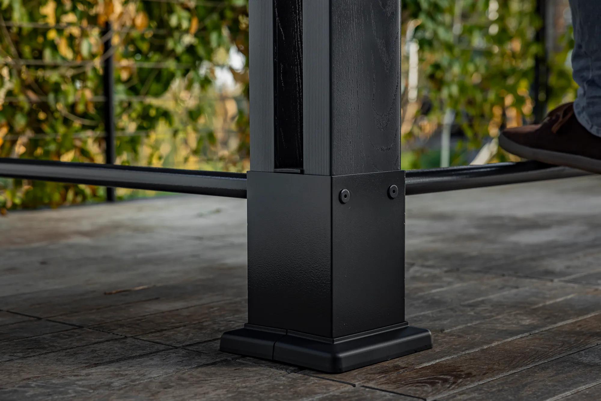 Signature Gril Gazebo - 248x200x238 cm - Hellbraun