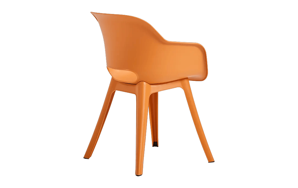 Akola Stuhl - 2er Pack - 55x56x80cm - Weiss