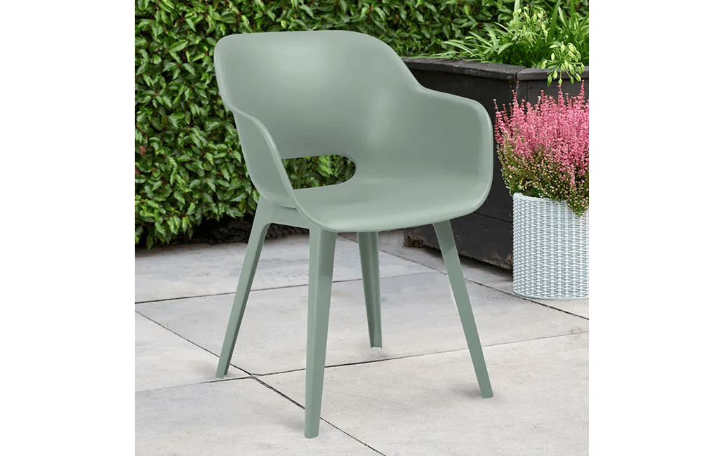 Akola Stuhl - 2er Pack - 55x56x80cm - Weiss