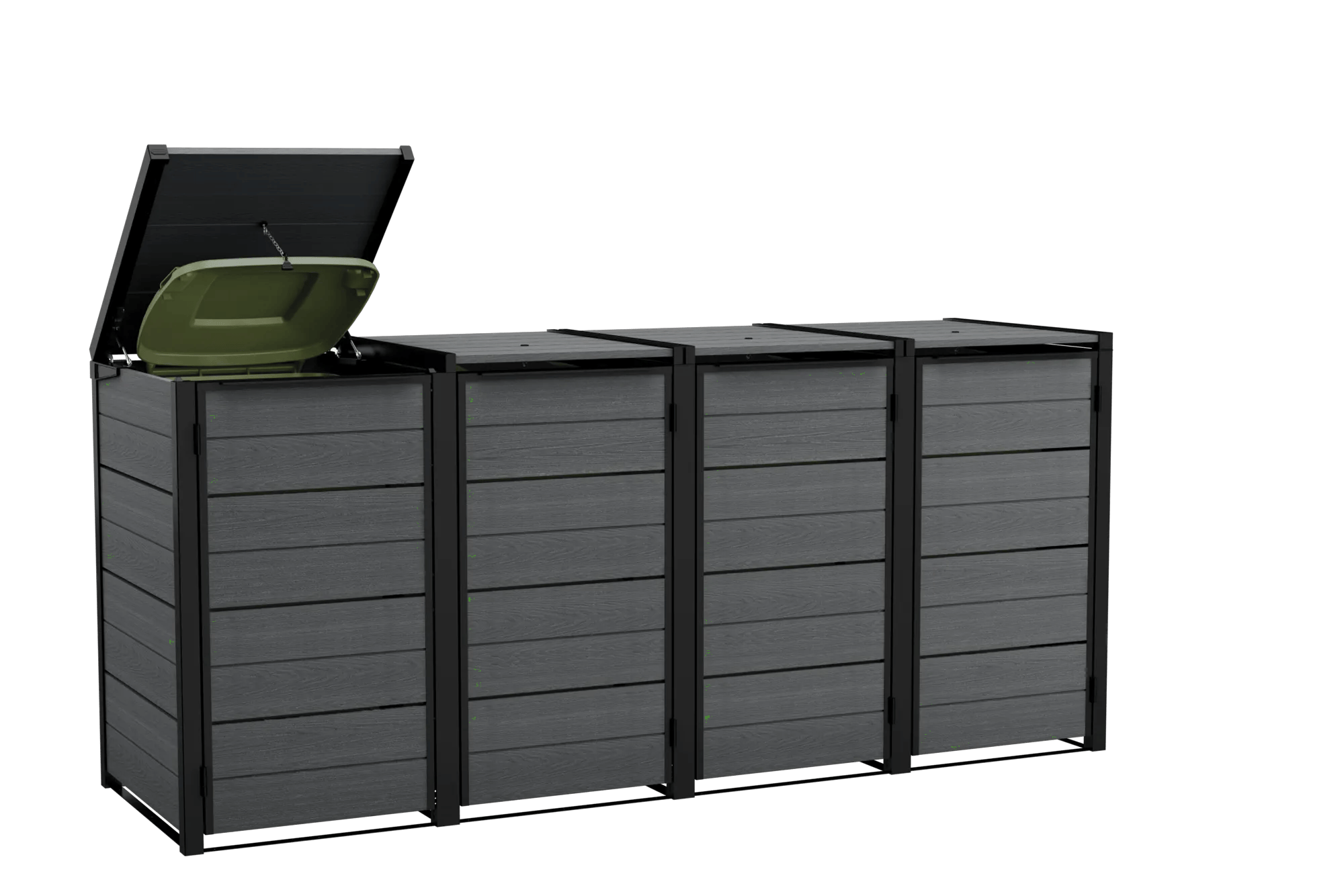 Hide Away Aufbewahrungsbox - 4x 240L