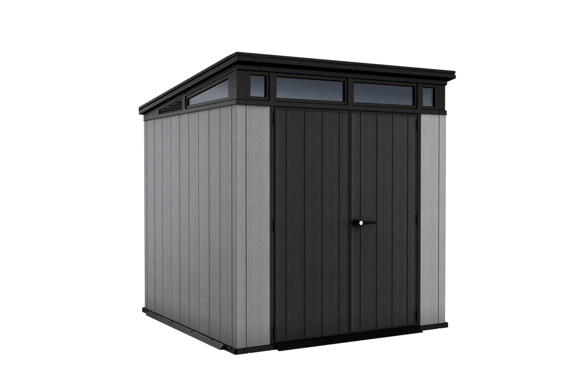 Artisan 7x7 Gartenhaus - 138.8x218x226cm - Dunkelgrau