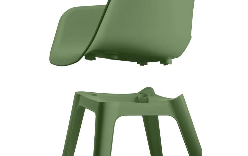 Akola Stuhl - 2er Pack - 55x56x80cm - Weiss
