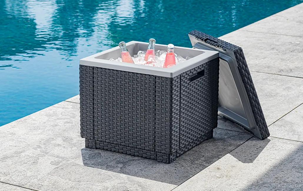 Troy Adirondack Gartenstuhl – 81x80x96,5 cm - Grau