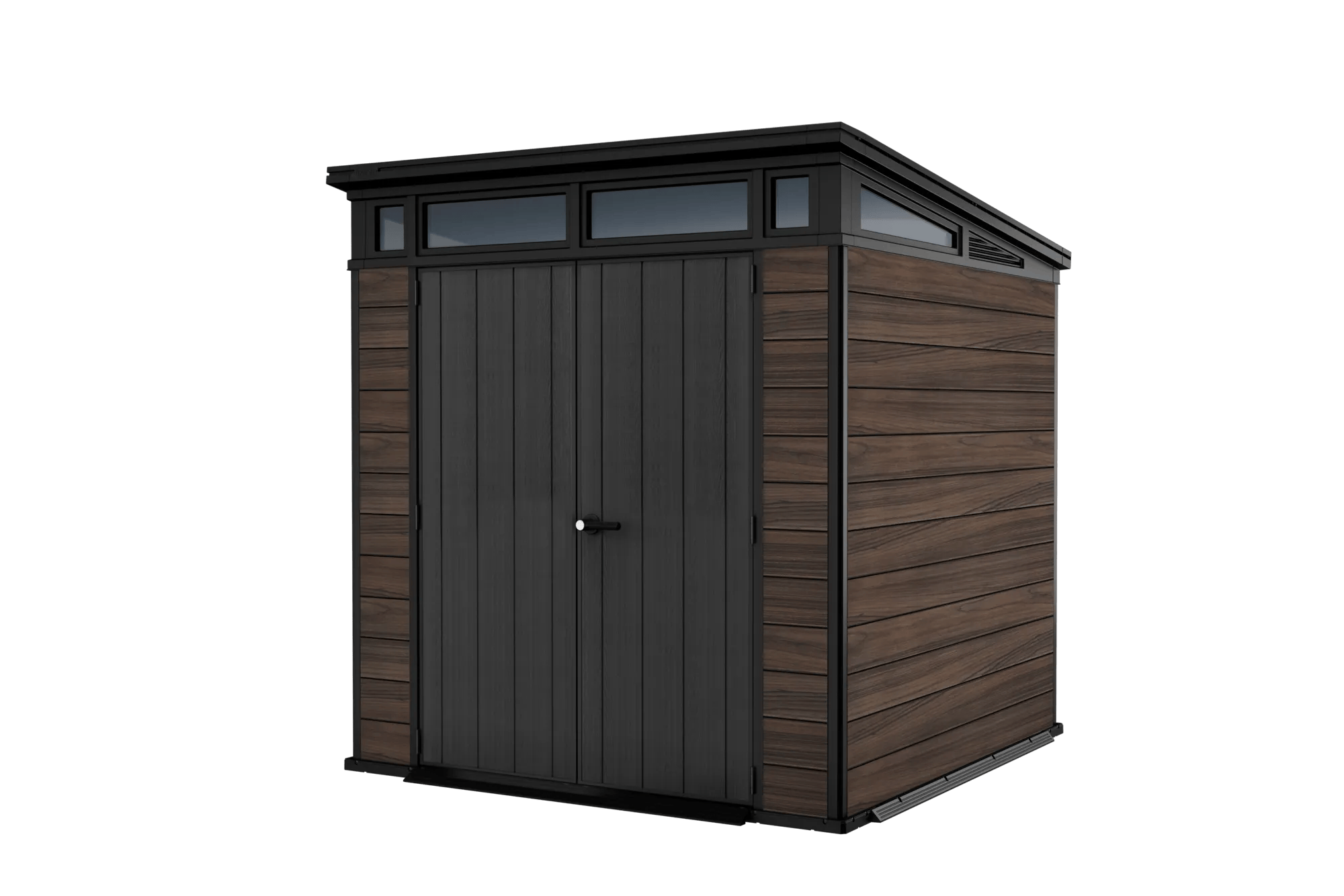 Signature 7x7 Gartenhaus - 214x218x226 cm - Palisander