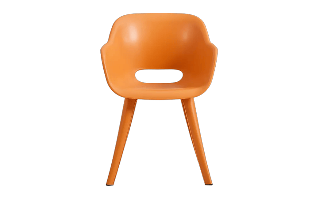 Akola Stuhl - 2er Pack - 55x56x80cm - Ocker