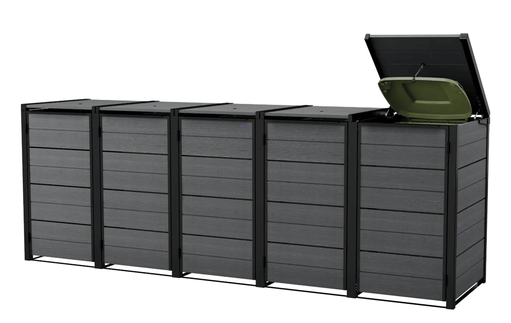 Hide Away 1x240L Multifunktionsbox Erweiterung - Grau