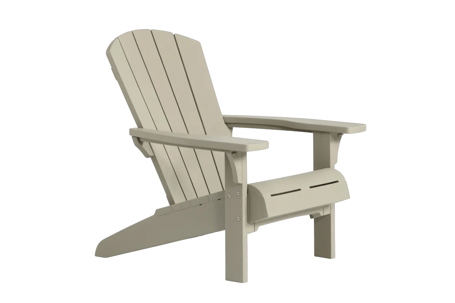 Troy Adirondack Gartenstuhl – 81x80x96,5 cm - Salbeisilber