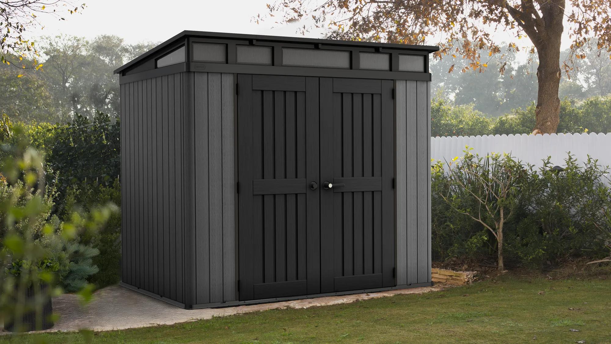 Stronghold Gartenhaus 8x6 - Grau  - Grau