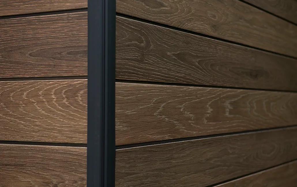 Signature 11x7 Gartenhaus - 340x218x226 cm - Walnuss