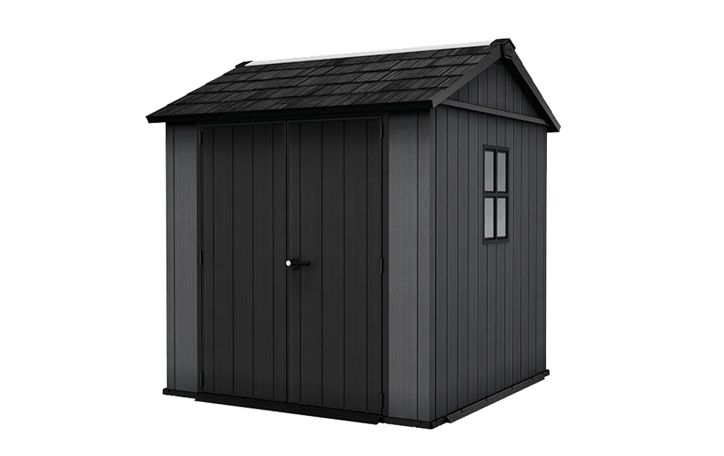 Newton Plus 775 Gartenhaus - 230x223x246cm - Grau