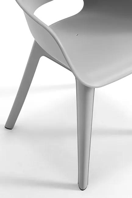 Akola Stuhl - 2er Pack - 55x56x80cm - Weiss