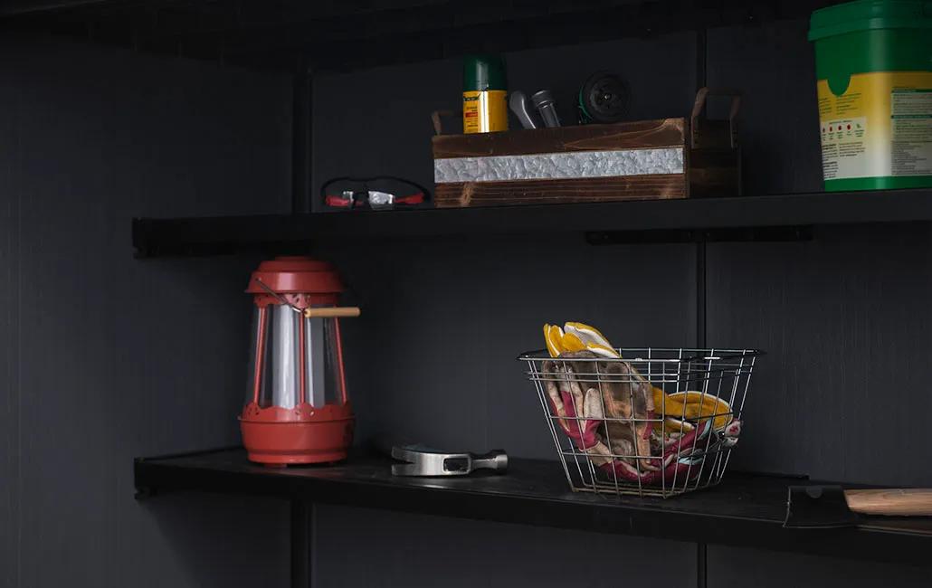 Signature 1400L Gartenschrank - 140x73.6x170.4cm - Walnuss